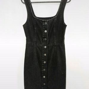 Urban Outfitters button down overall dress